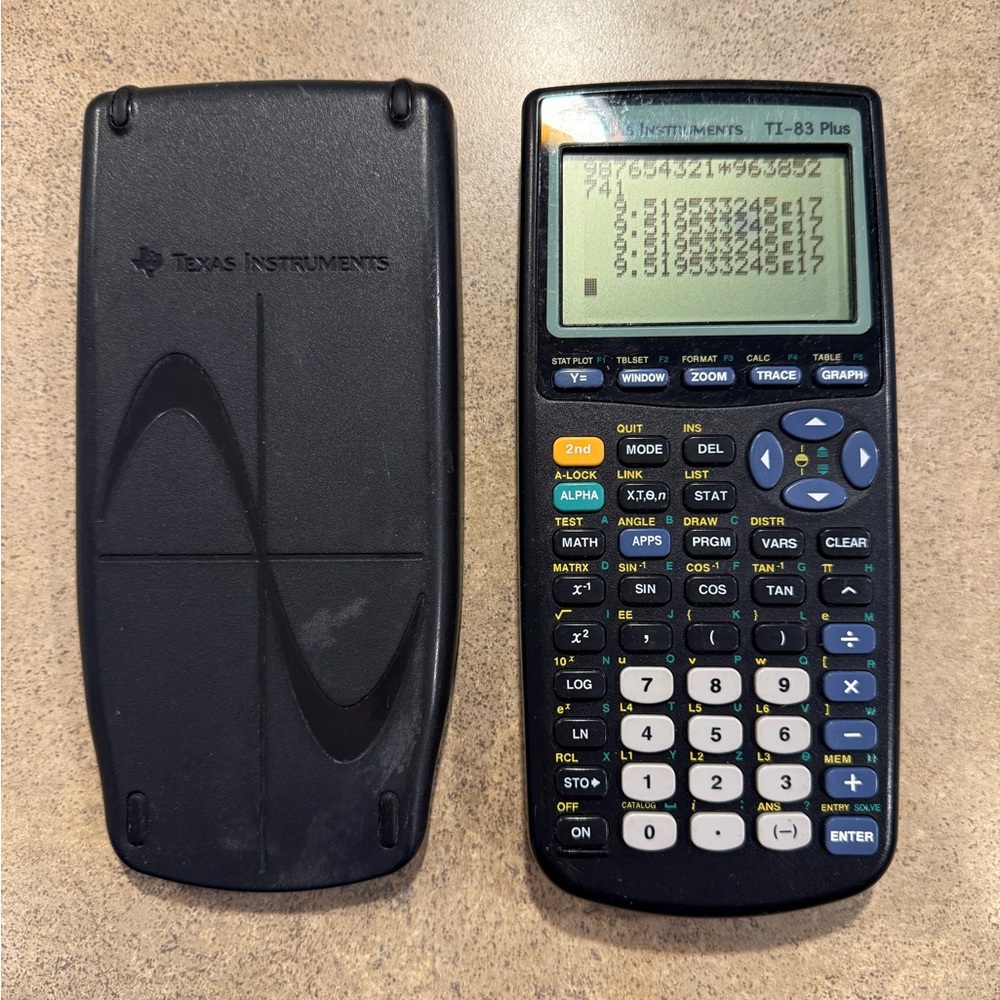 *READ* Texas Instruments TI-83 Plus Graphing Calculator Gray (83PL/TBL/1L1/A)